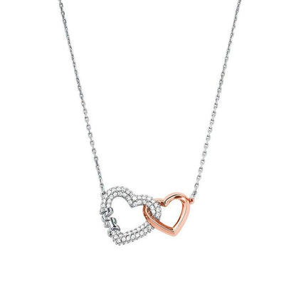 Double Heart Necklace