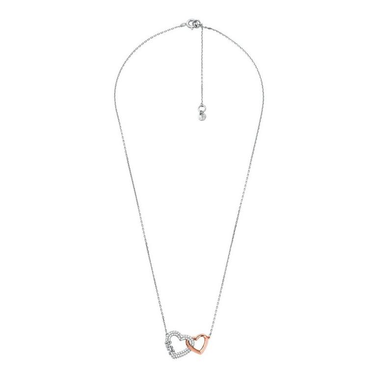 Double Heart Necklace